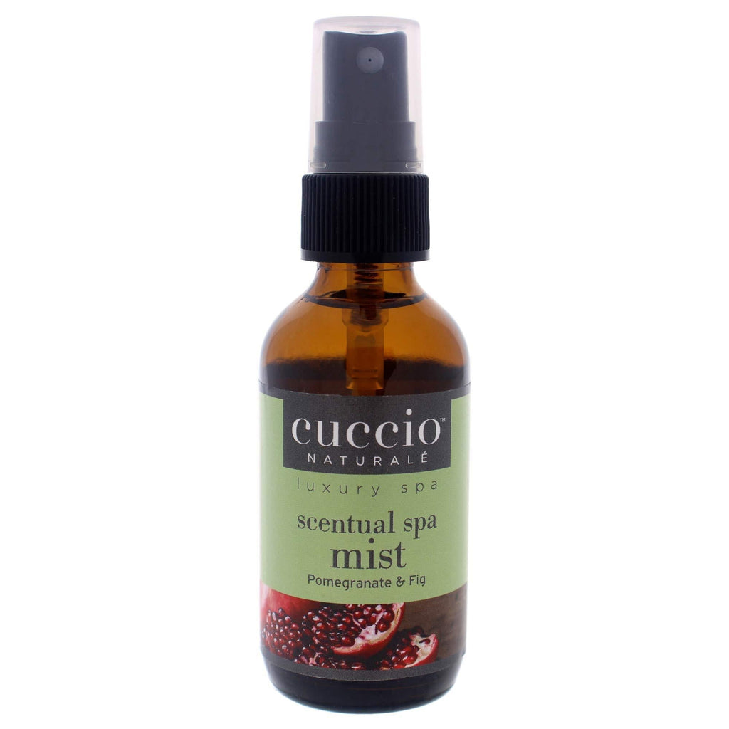 Cuccio Naturalé Pomegranate & Fig Scentual Spa Mist - Steam Room, Shower, Towels, Linens - Revitalizing Aromatherapy - Paraben/Cruelty Free, w/ Natural Ingredients/Plant Based Preservatives - 2 oz - BeesActive Australia
