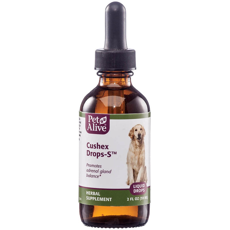PetAlive Complete Cushex ComboPack for Adrenal Gland Balance, Cushing's Related Support and Symptom Relief Cushex Drops-S - BeesActive Australia