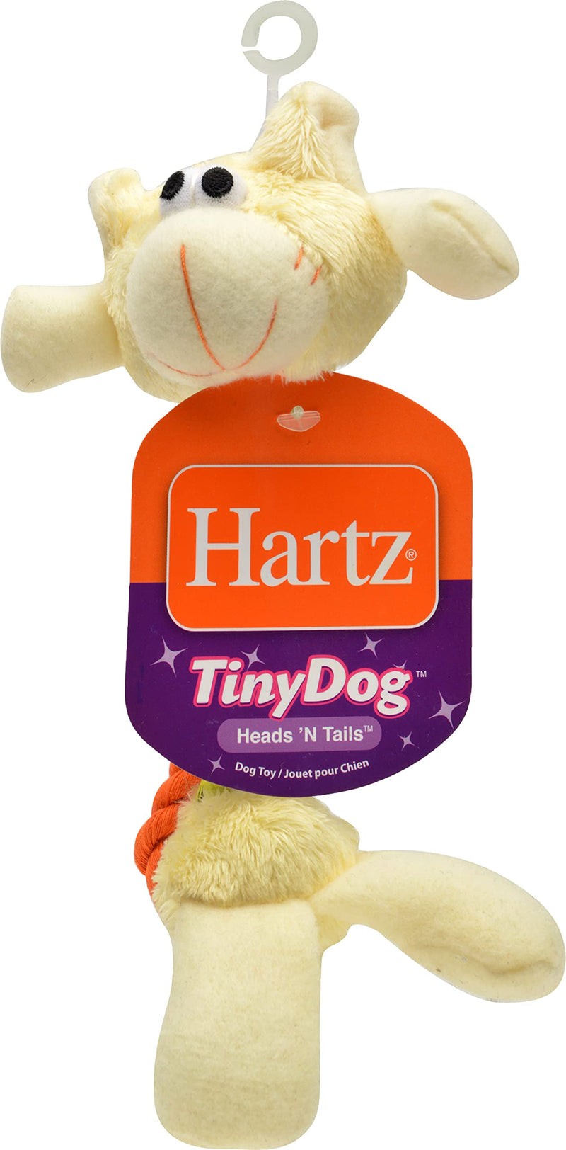 Hartz Tiny Dog Heads n' Tails Plush Rope Dog Toy ( Color and Toy Design May Vary ) - BeesActive Australia