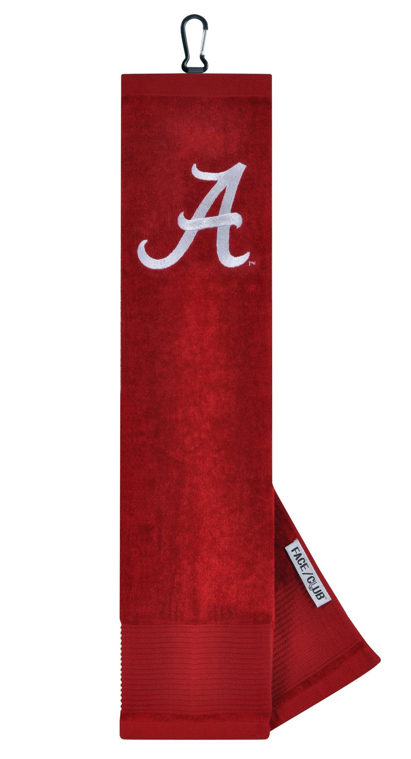 Collegiate Face/Club Embroidered Towel Alabama Crimson Tide - BeesActive Australia