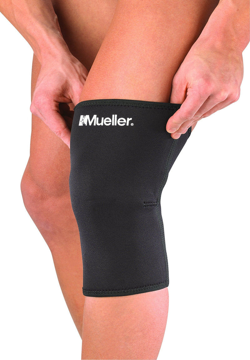 Mueller Sports Medicine Closed Patella Knee Sleeve, Black, XL (18" - 20"), 424 - BeesActive Australia