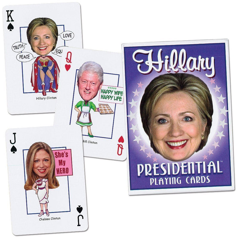 Parody Productions Hillary Presidential Playing Cards - BeesActive Australia