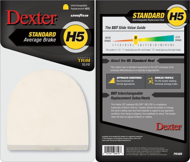 [AUSTRALIA] - Dexter Accessories - Unisex - h5 Replacement Heel #5 Heel White 