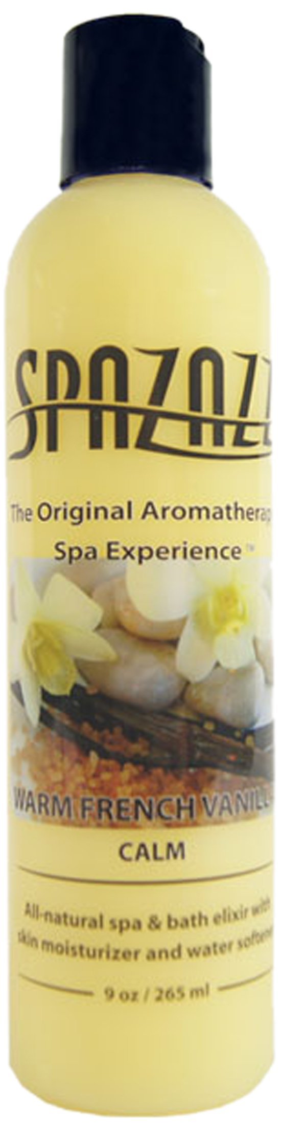 Spazazz Original Elixir Bottle Spa and Bath Aromatherapy, 9-Ounce, Warm French Vanilla Calm 1 - BeesActive Australia