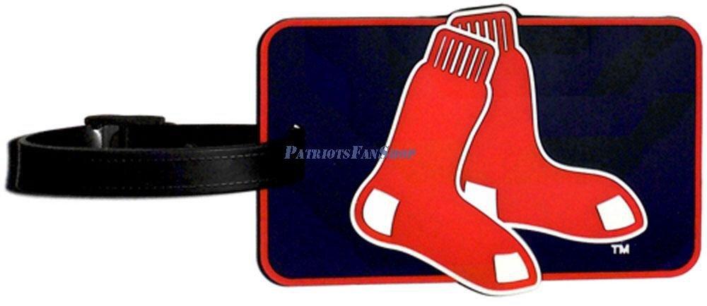 aminco Sox Logo Luggage Tag, Navy, Red, One Size - BeesActive Australia