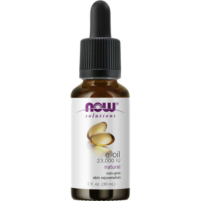 NOW Solutions, E-Oil 23,000 IU, Natural Skin Rejuvenation, Skin Moisturizer, 1-Ounce - BeesActive Australia