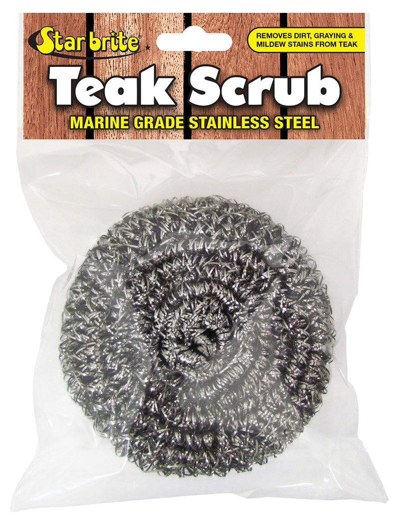 STAR BRITE Stainless Steel Teak Scrub - Refinish Wood Furniture & Teak (088450) - BeesActive Australia