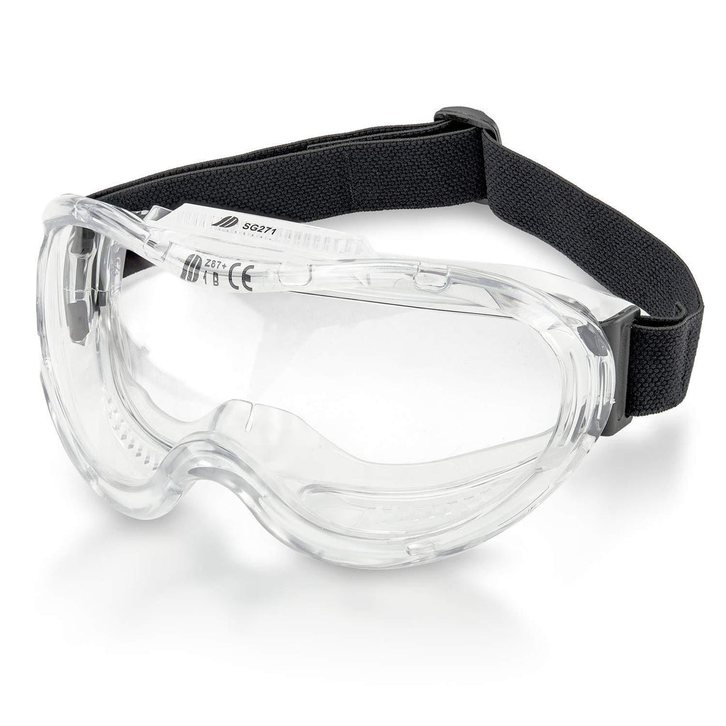Neiko 53875B Protective Safety Goggles Eyewear with Wide-Vision, ANSI Z87.1 Approved | Adjustable & Lightweight - BeesActive Australia