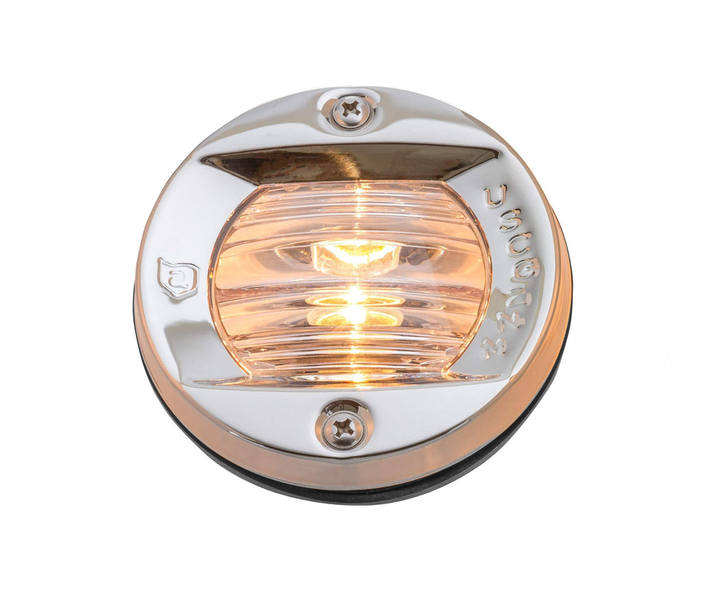 [AUSTRALIA] - attwood 6356D7 Round Incandescent Marine Boat 3-Inch Flush Transom Light with 7.5-Watt Lamp 