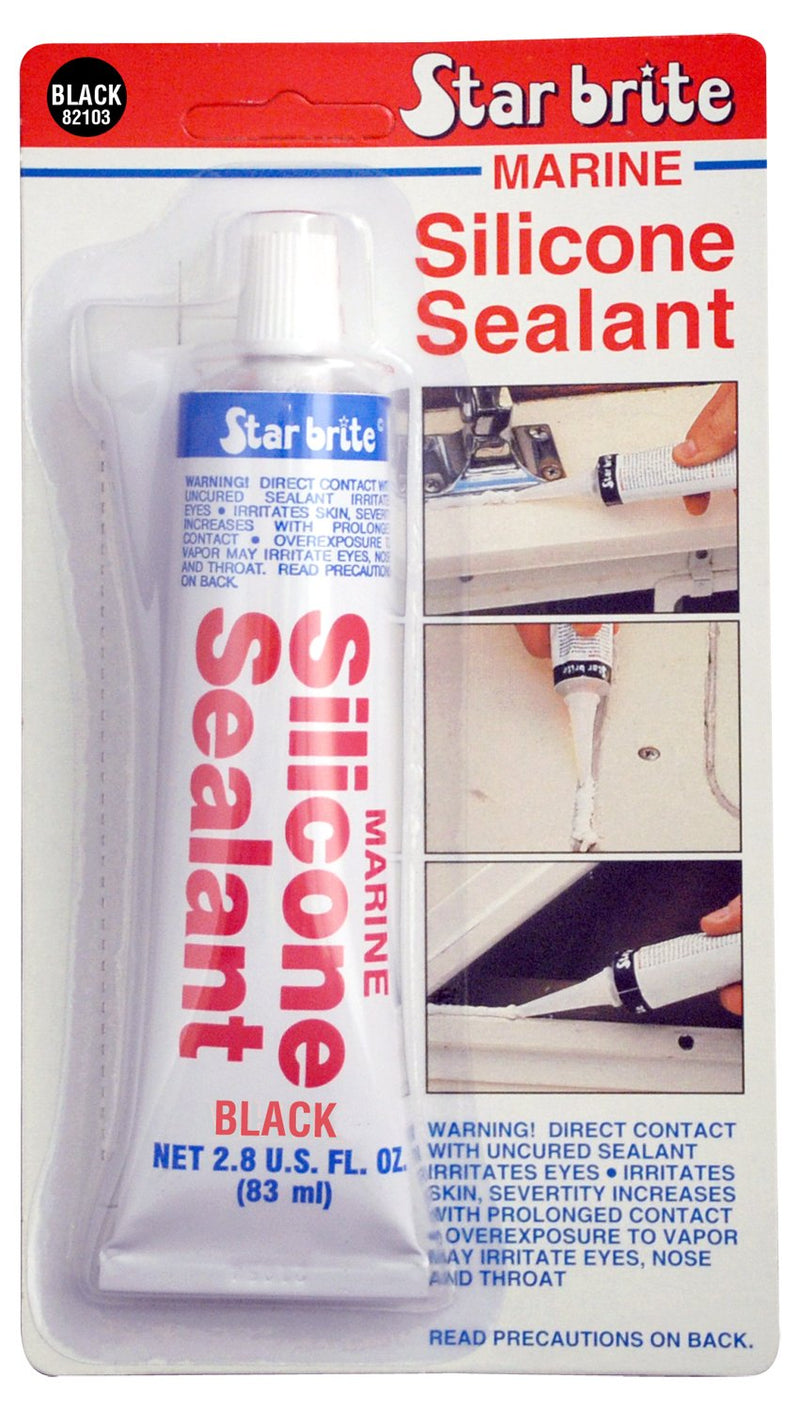 STAR BRITE Silicone Sealant Black 2.8 OZ. (082103) - BeesActive Australia
