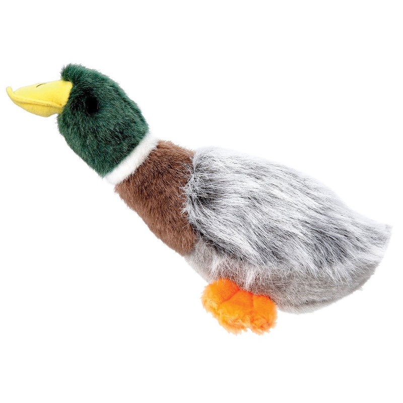 Grriggles 10-Inch Plush Squawk Flock Dog Toy Mallard - BeesActive Australia