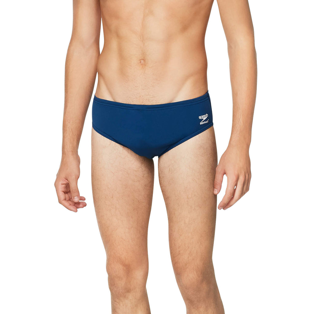 Speedo Men's Swimsuit Brief Endurance+ Solid Adult 30 Navy - BeesActive Australia