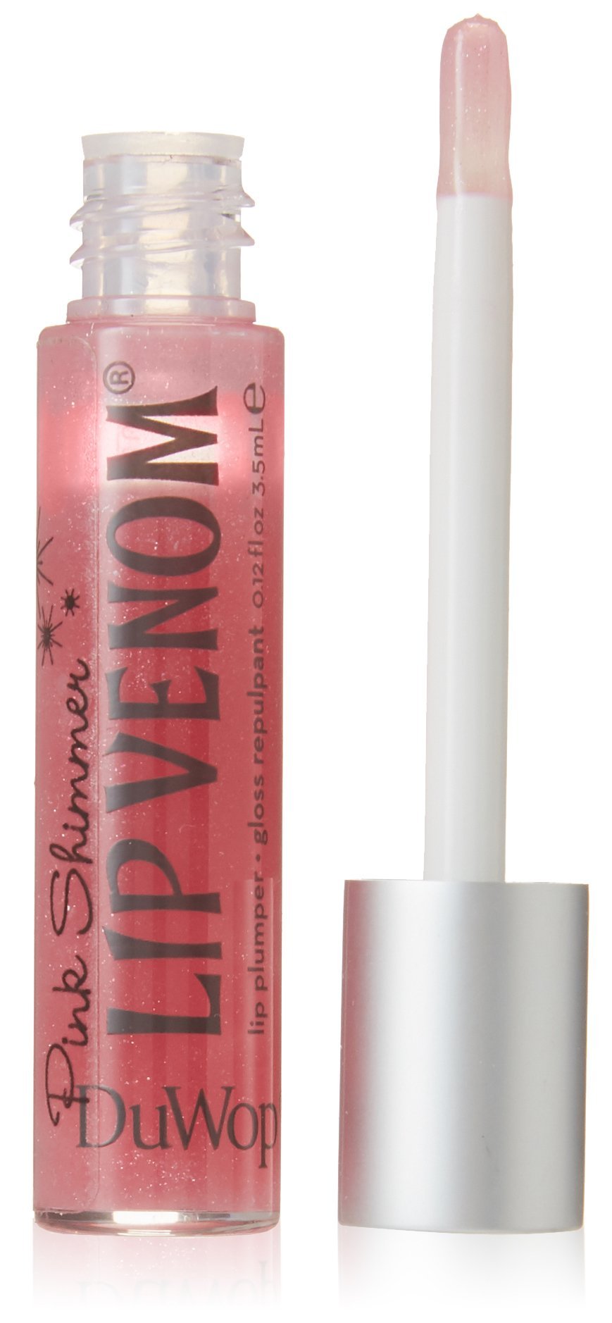 DuWop Cosmetics Lip Venom Lip Plumping Balm - Pink Shimmer .12 Fl Oz - BeesActive Australia