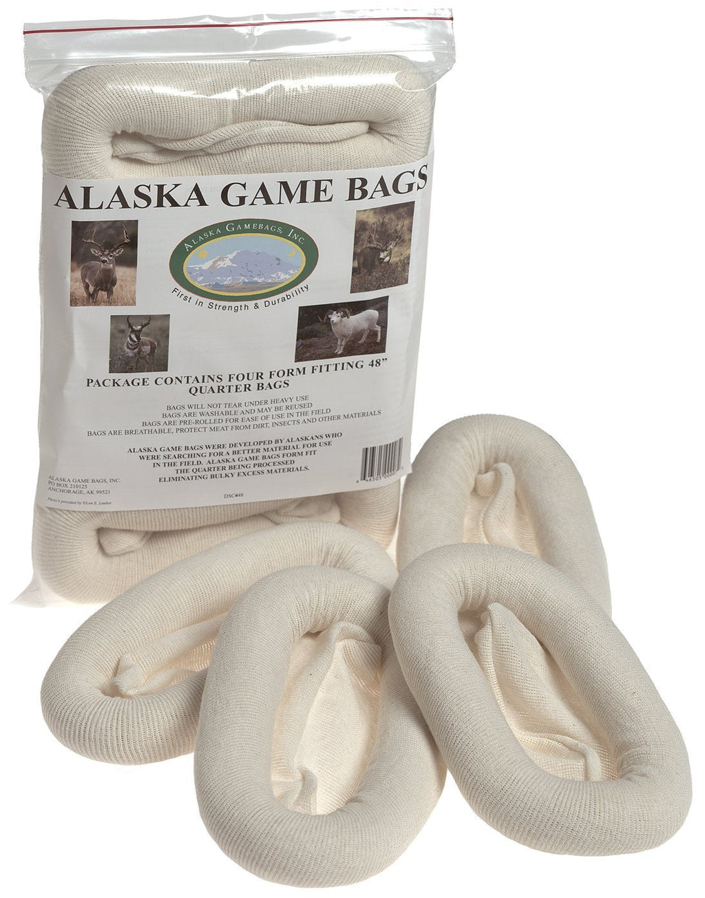 [AUSTRALIA] - Alaska Game Deer, Antelope and Sheep Bags, 48-Inch 4 Bags 