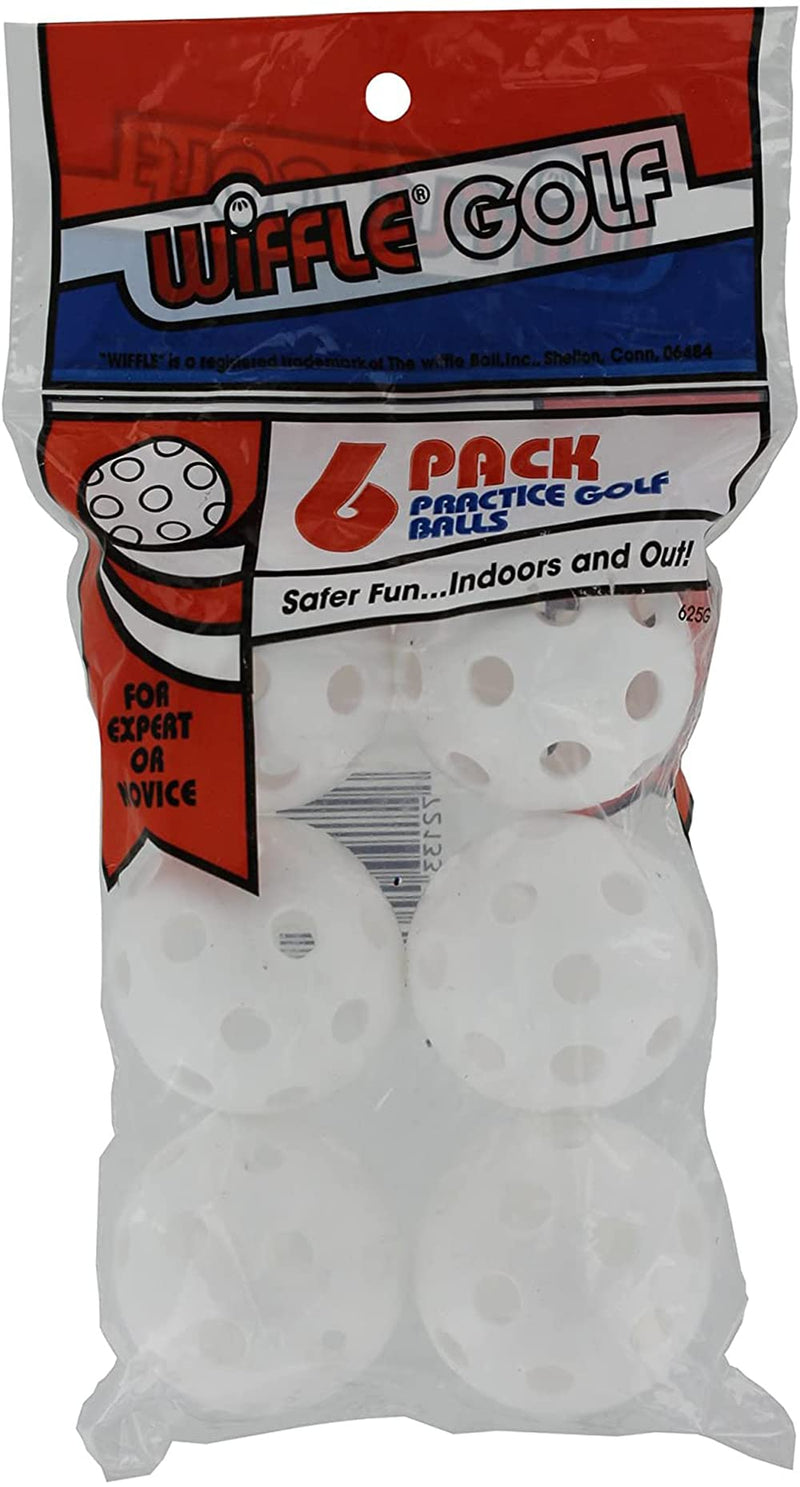 Wiffle Practice Golf Balls - 6 Pack - BeesActive Australia