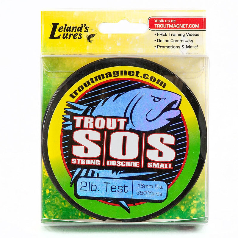 [AUSTRALIA] - Trout Magnet S.O.S. Fishing Line, 350yd (2lb, 4lb, 6lb Test) 4lb Test 