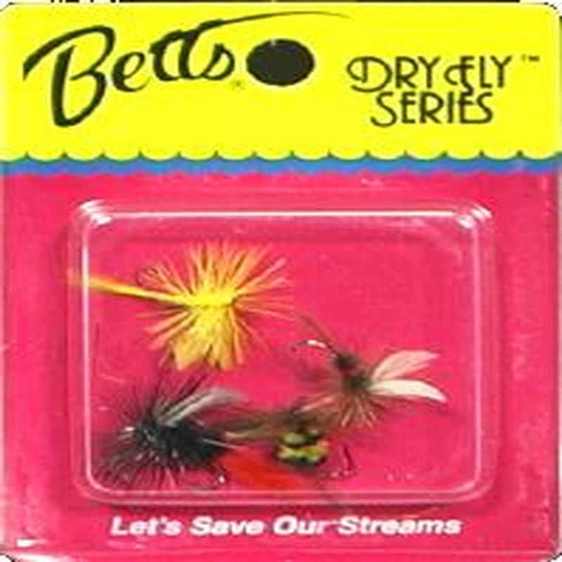 Betts 1010-12 Dry Fly Series, Size 12, Assorted Finishes - BeesActive Australia