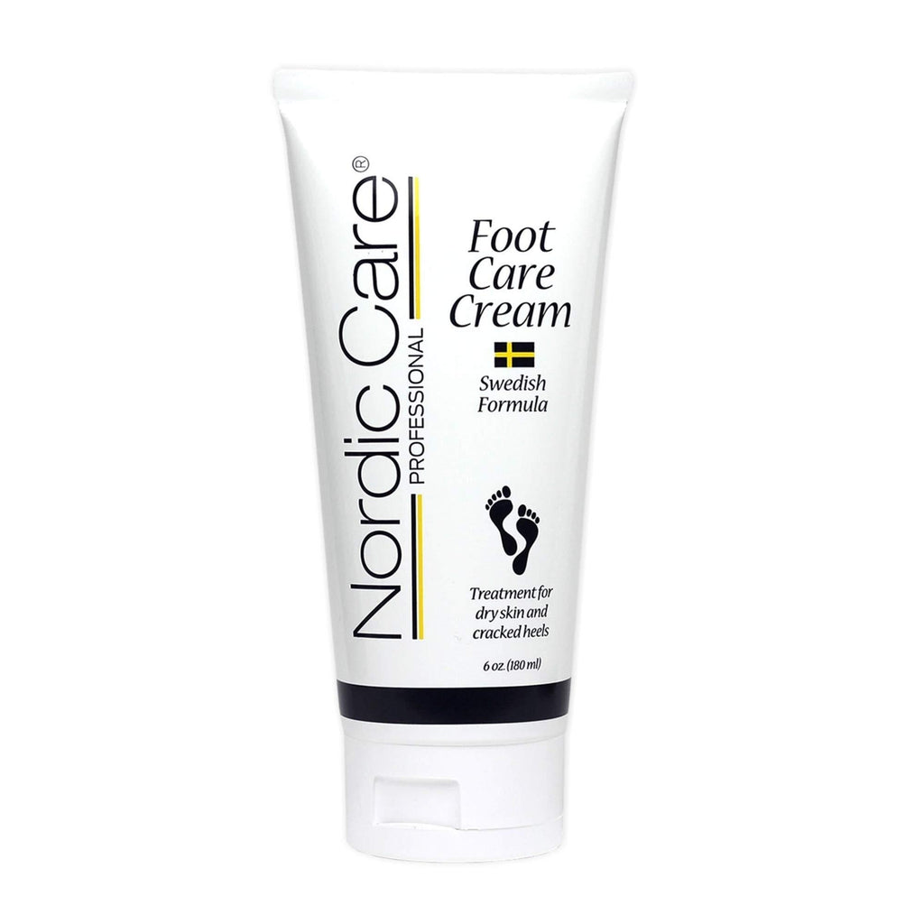 Nordic Care Foot Care Cream, 6 oz. | Foot Lotion for Cracked & Dry Skin | For Dry Feet, Cracked Heels & Callus Removal | Hypoallergenic & Lanolin-free | Essential Oils, Eucalyptus, Urea & Glycerin - BeesActive Australia