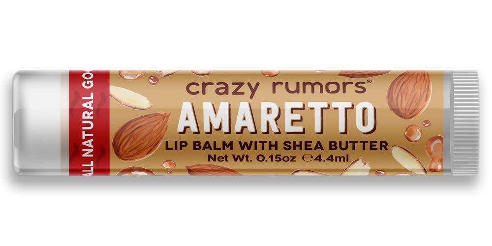 Crazy Rumors Amaretto Lip Balm. 100% Natural, Vegan, Plant-Based, Made in USA. - BeesActive Australia