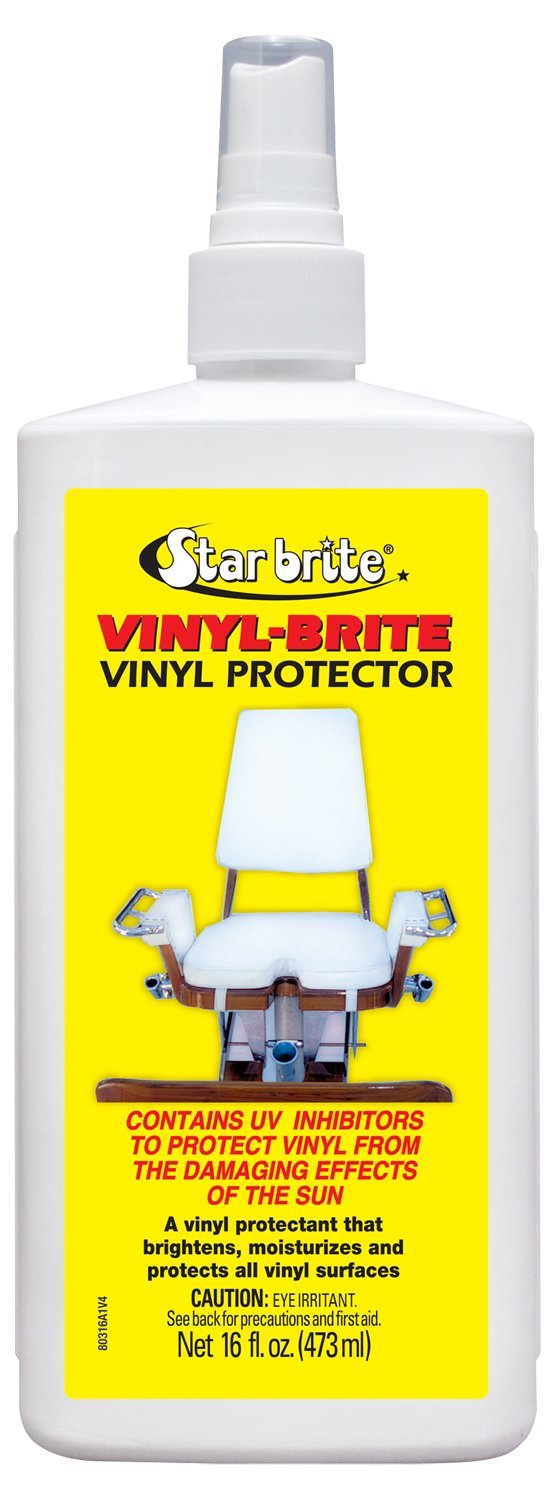 [AUSTRALIA] - Star brite Vinyl Brite Marine Grade Protectant Spray - Brighten, Moisturize & Protect Vinyl, Rubber, Fiberglass, Plastic & More 16 Oz Pump Spray 