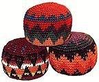 [AUSTRALIA] - Hacky Sack~ Set of 3 ~ Assorted Colors ~ ~ Imported From Guatemala 