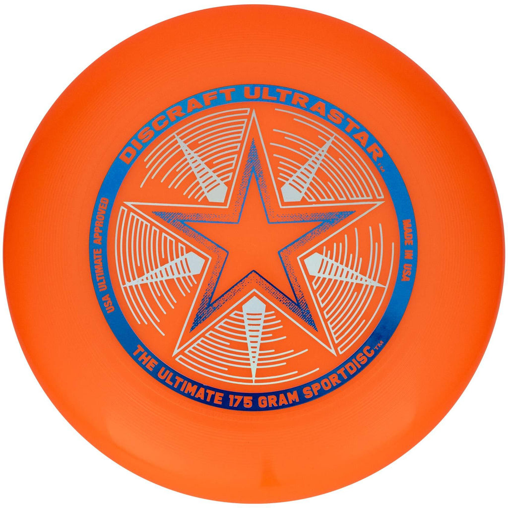 [AUSTRALIA] - Discraft 175 gram Ultra Star Sport Disc Bright Orange 