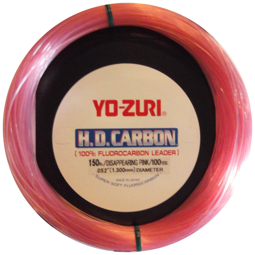 [AUSTRALIA] - Yo-Zuri HD Fluorocarbon Leader Pink 30Yds 100-Pound 