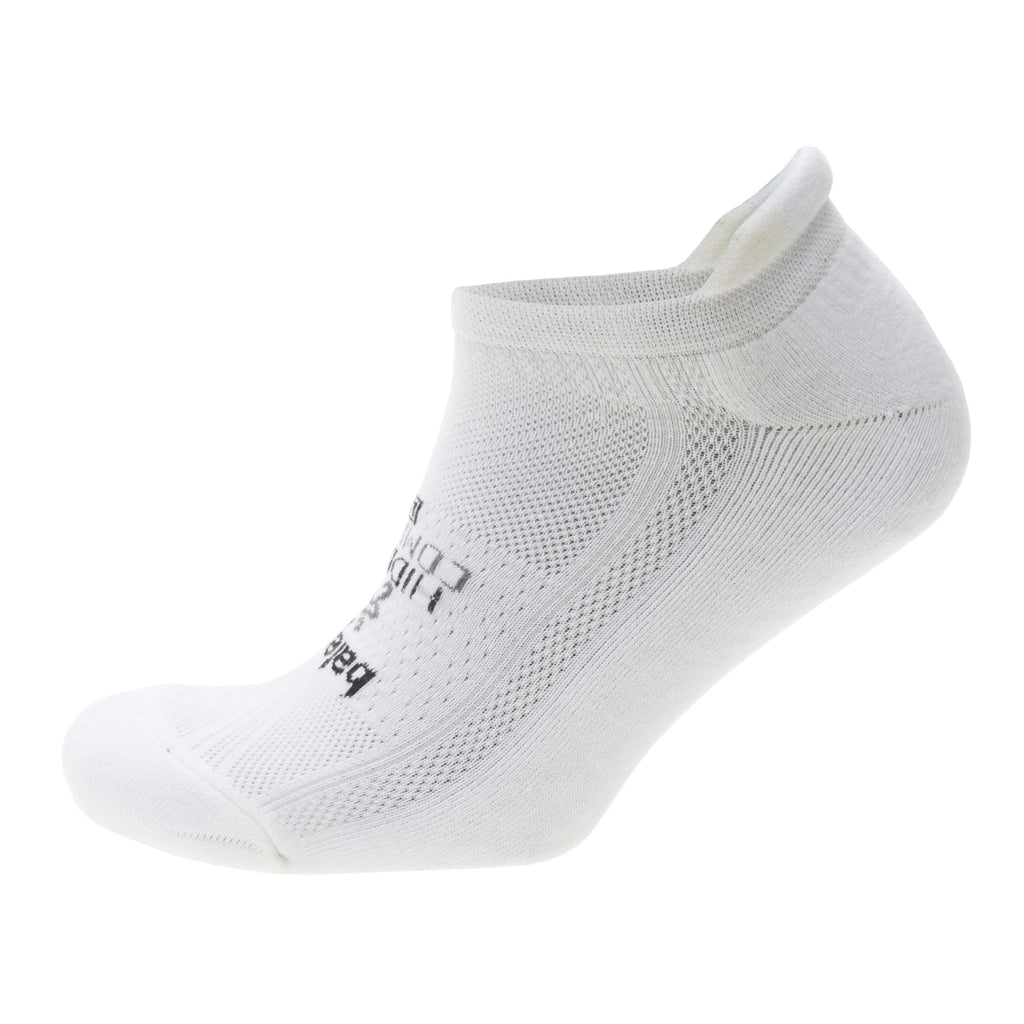 [AUSTRALIA] - Balega Hidden Comfort No-Show Running Socks for Men and Women (1 Pair) Medium White 