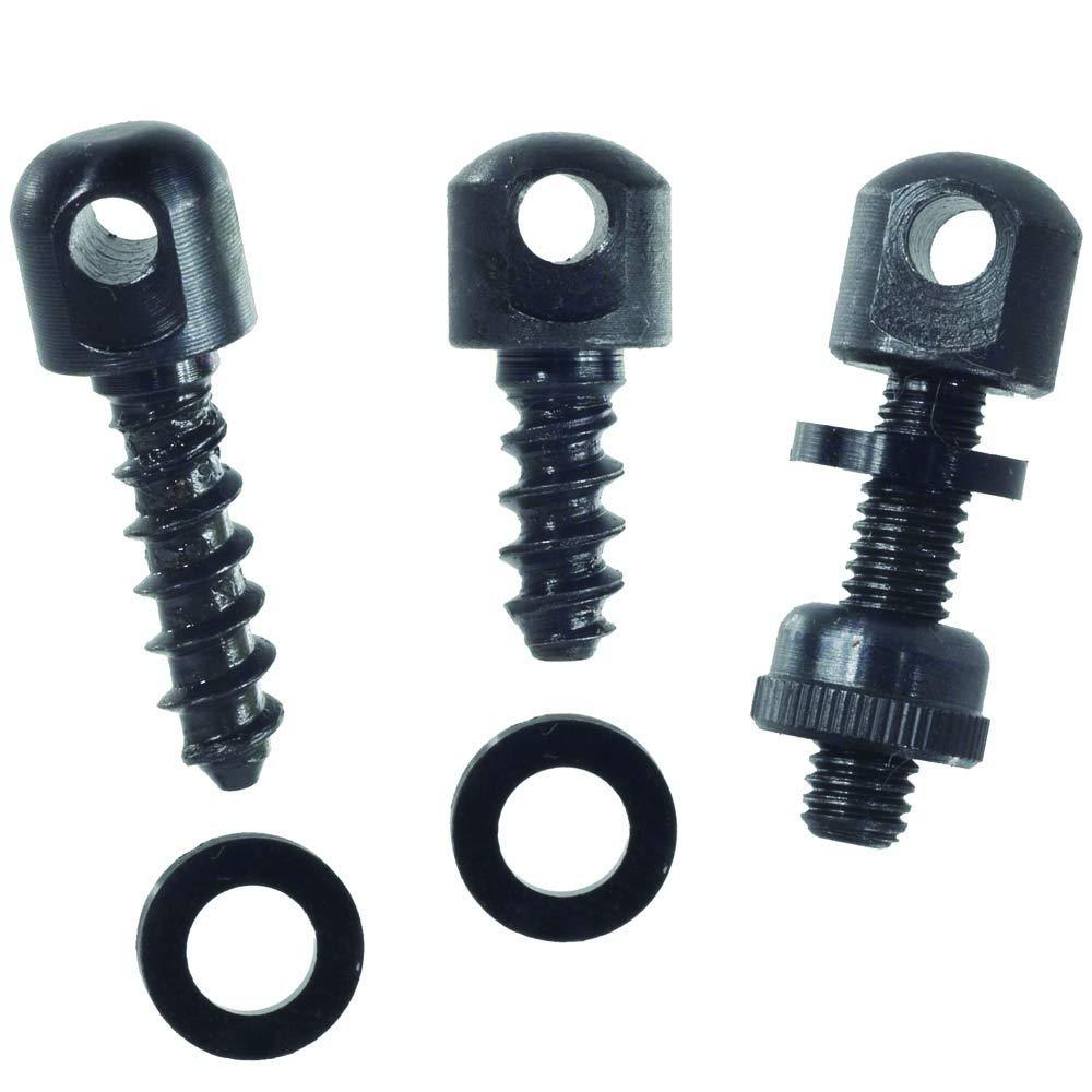 [AUSTRALIA] - The Outdoor Connection Swivel Bases for BO-5 Detachable Swivels, Black 