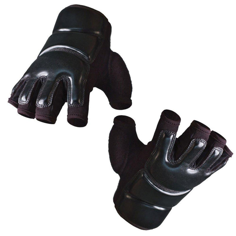 [AUSTRALIA] - Tiger Claw Grappling Gloves - Light Style by Black/White Large 