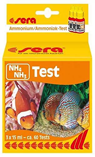 Sera Ammonium/Ammonia-Test (NH4/NH3) 15 ml, 0.5 fl.oz. Aquarium Test Kits - BeesActive Australia