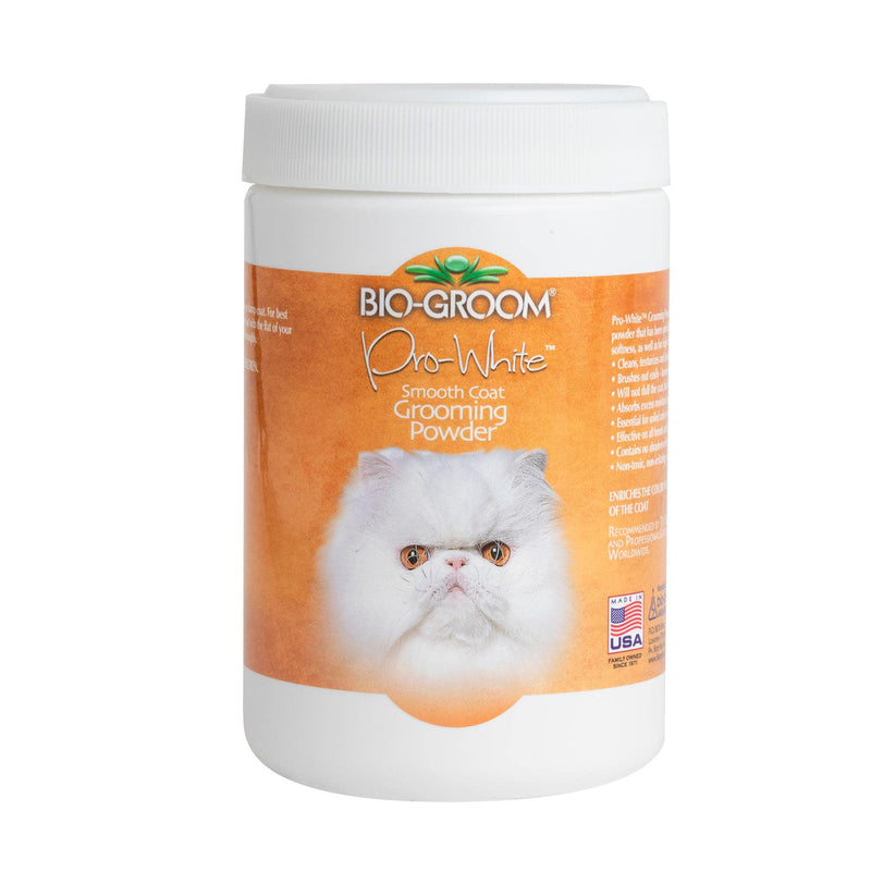 Bio-groom Pro-White Harsh Coat Grooming Powder for Pets, Available in 2 Sizes Smooth 8 Oz - BeesActive Australia