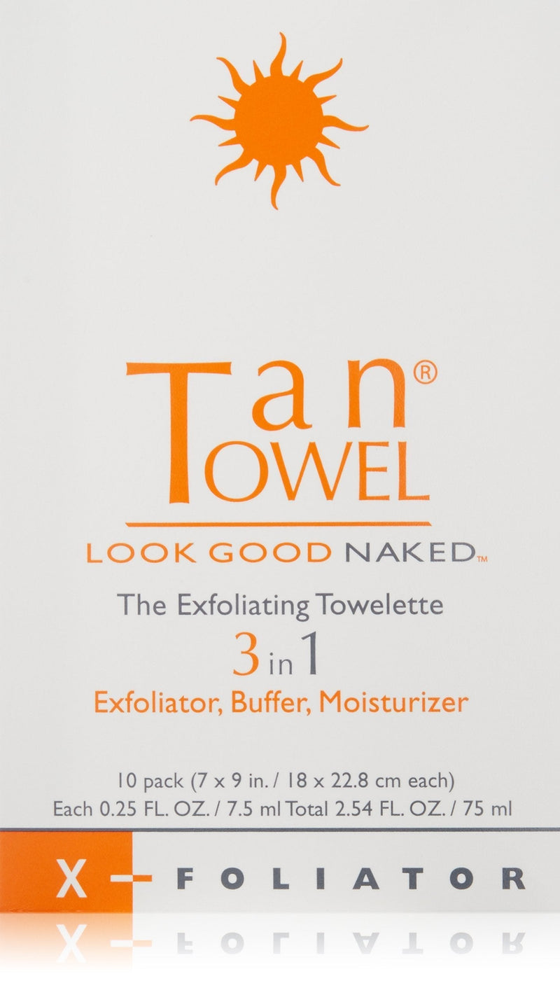 Tan Towel X Foliator, 10 Count - BeesActive Australia