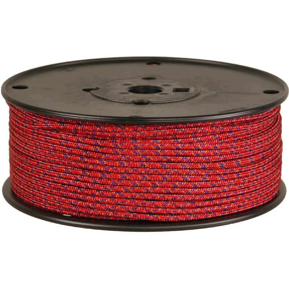 [AUSTRALIA] - BlueWater Ropes 3mm Accessory Cord Red Mix 50' 