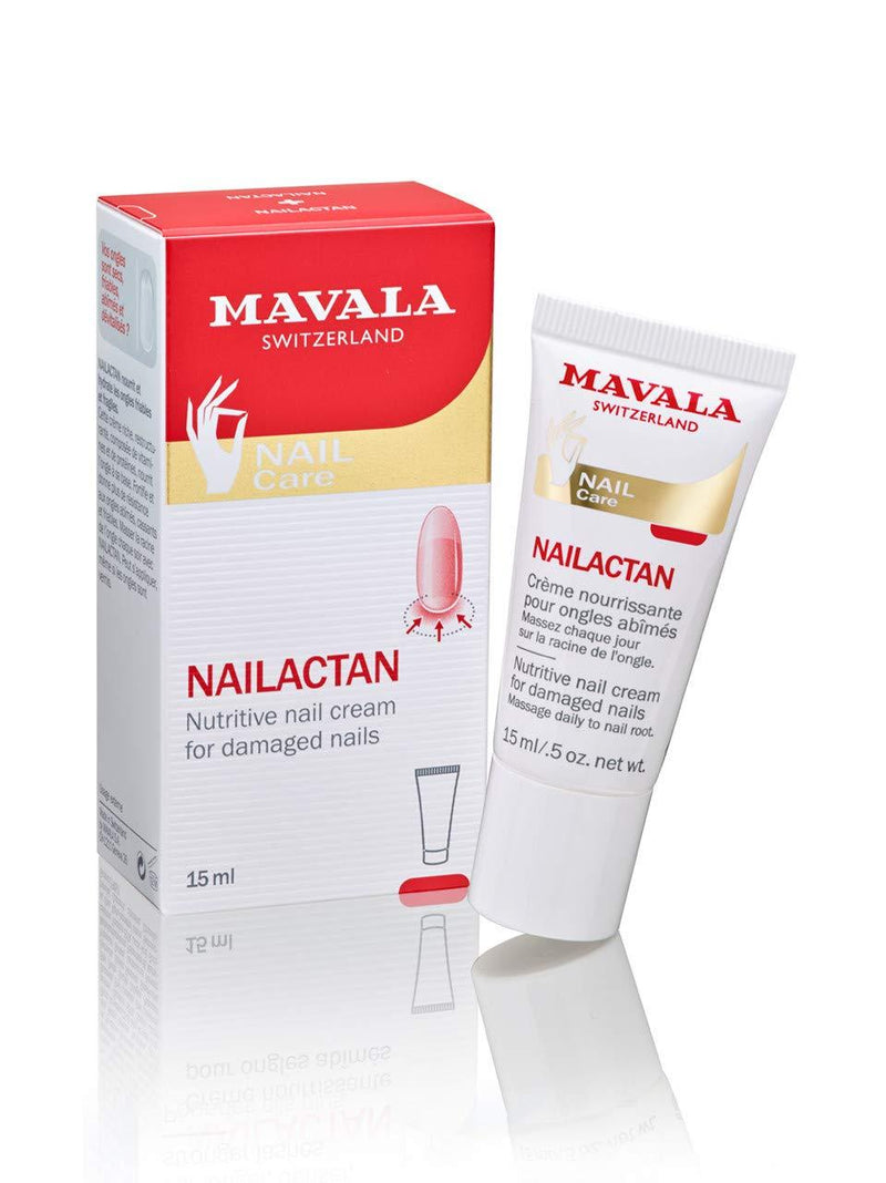 Mavala Nutritive Nail Cream Nailactan for Damaged Nails | Nail Care with Restorative Ingredients for Longer, Healthier Nails | Nail Strengthener + Hardener | 0.5 oz - BeesActive Australia