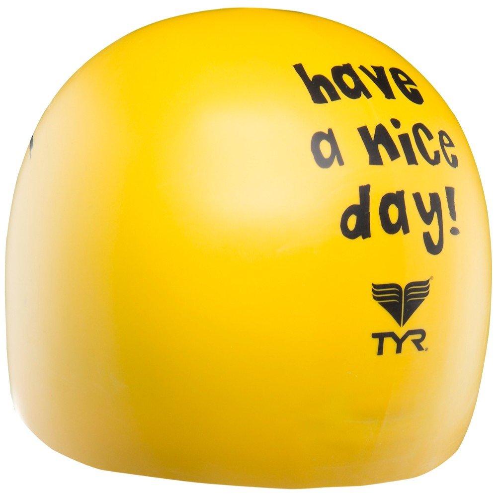 [AUSTRALIA] - TYR Have a Nice Day Silicone Cap, Yellow 