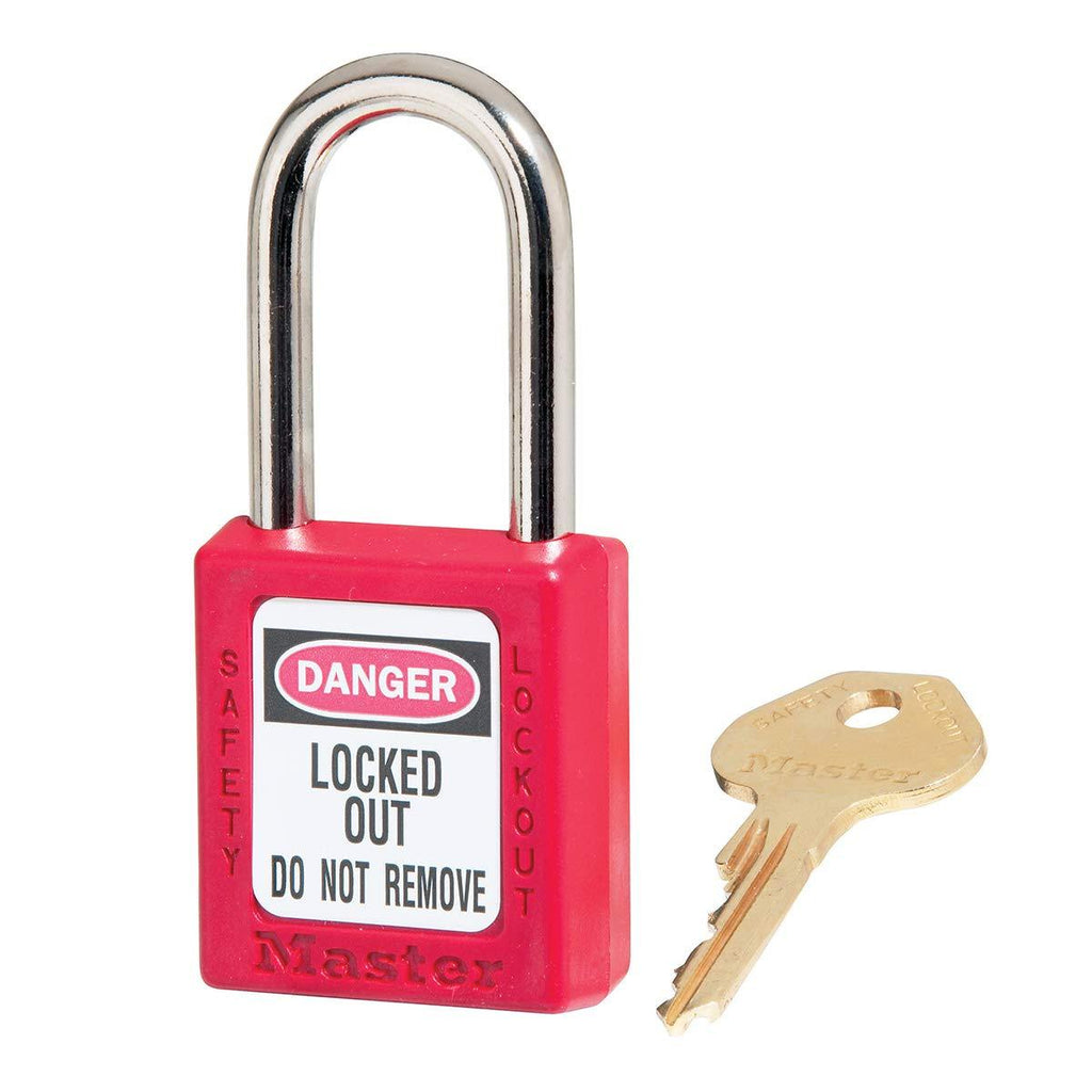 Master Lock 410RED Lockout Tagout Safety Padlock with Key Red - BeesActive Australia