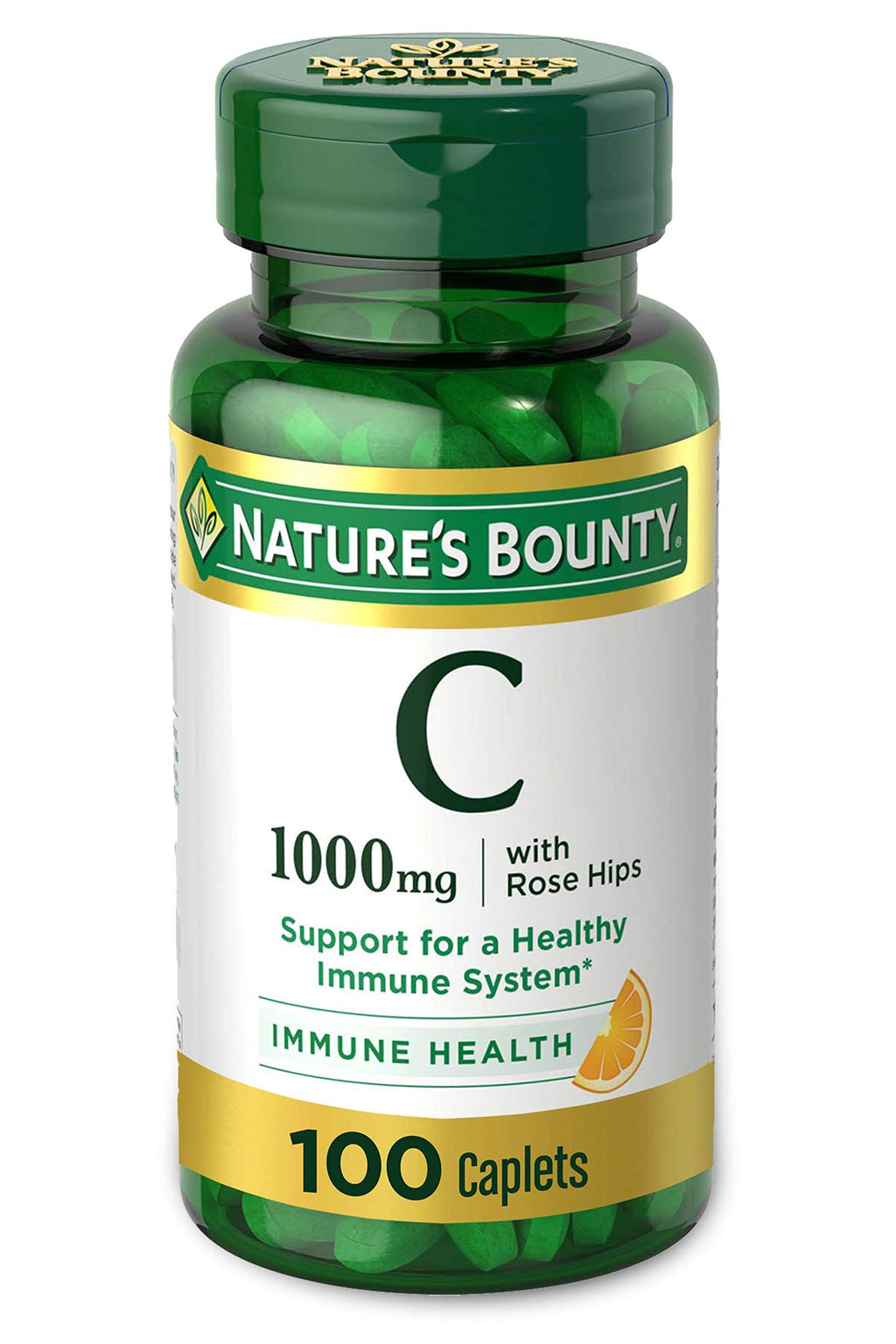 Nature’s Bounty 1000mg 100 Coated Caplets 100 Count (Pack of 1) - BeesActive Australia