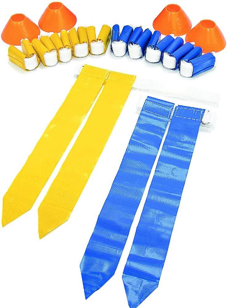 [AUSTRALIA] - SKLZ Flag Football 10-Player Deluxe Set with Flags, Belts, and Cones 