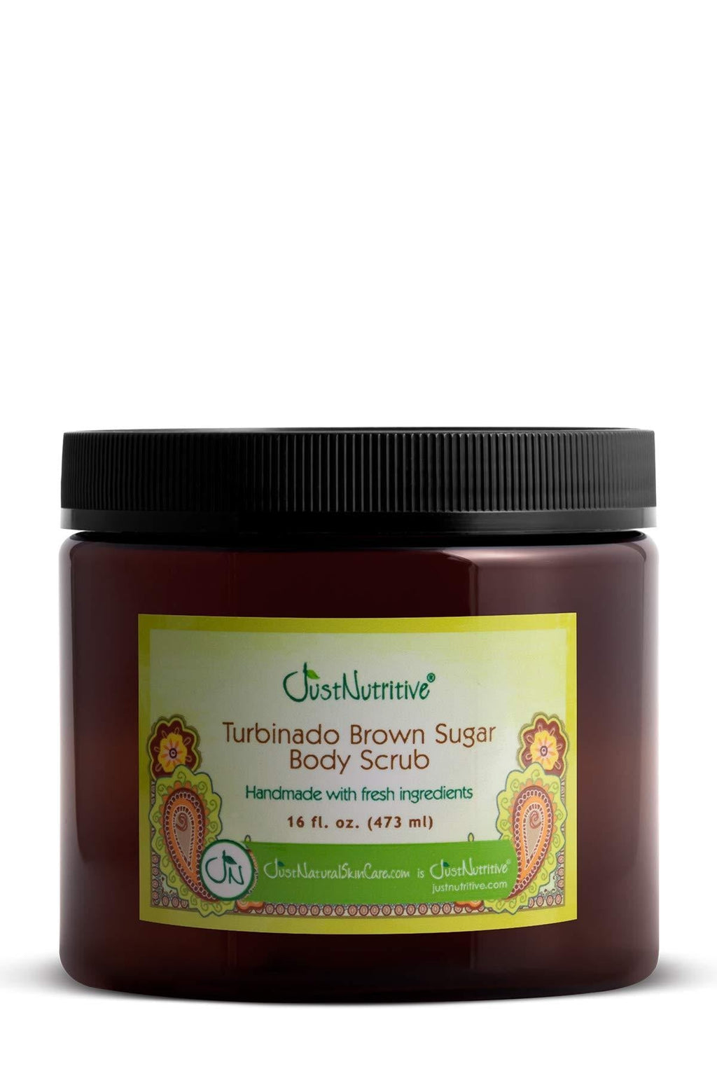 Turbinado Brown Sugar Body Scrub | Best Scrub for All Skin Types | Perfect polished skin delivered by 14 of nature’s best exfoliator and moisturizers 16 Ounce - BeesActive Australia