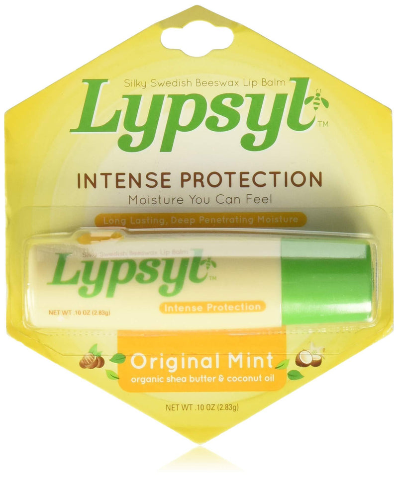 Lypsyl Intense Protection Original Mint, Lip Balm 0.10 oz 0.10 Ounce (Pack of 1) - BeesActive Australia