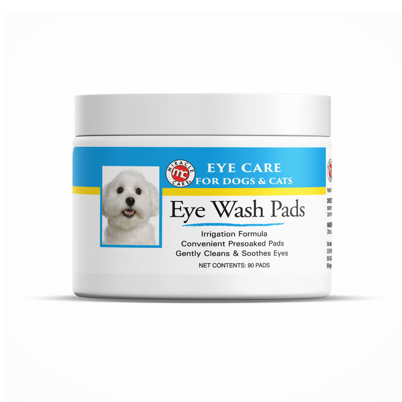 Miracle Care pet Eye Care White 90 count Eye Wash Pads - BeesActive Australia
