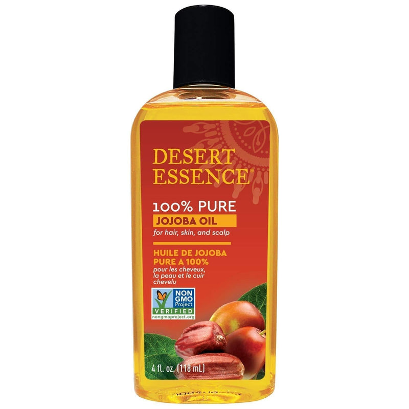 Desert Essence 100% Pure Jojoba Oil - 4 fl oz 3.99 Fl Oz (Pack of 1) - BeesActive Australia