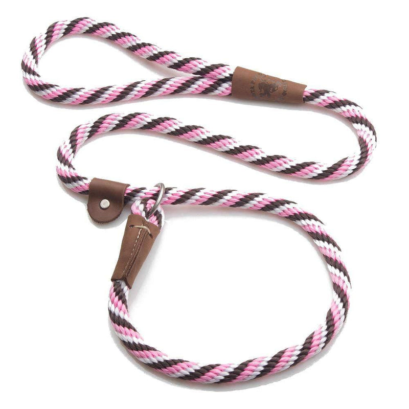 Mendota Pet Slip Lead, 1/2" X 6', Pink Chocolate, Dogs - BeesActive Australia