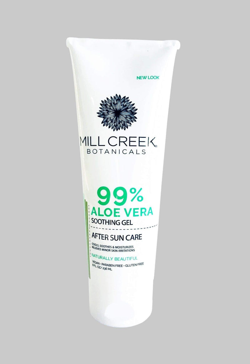 Mill Creek Botanicals Aloe Vera Gel 99%-8 oz - BeesActive Australia