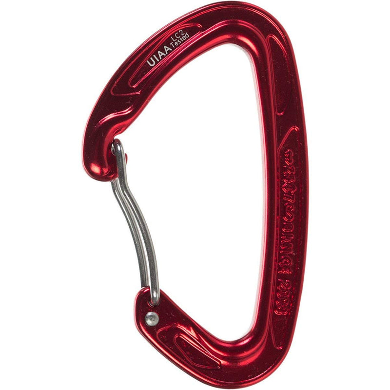 Mad Rock Ultralight Wire Gate Carabiner Red Single - BeesActive Australia