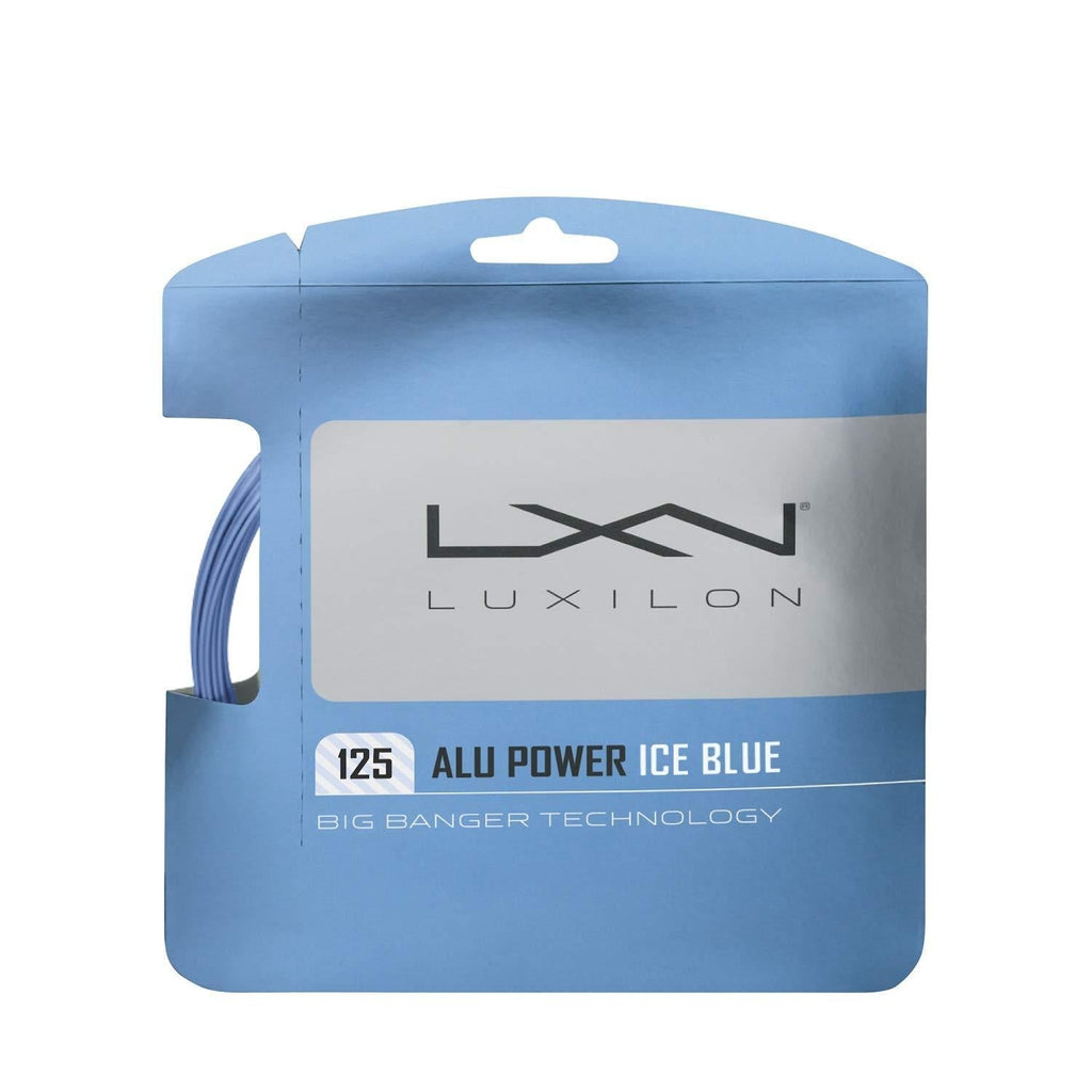 [AUSTRALIA] - Luxilon ALU Power 16L String Ice Blue 