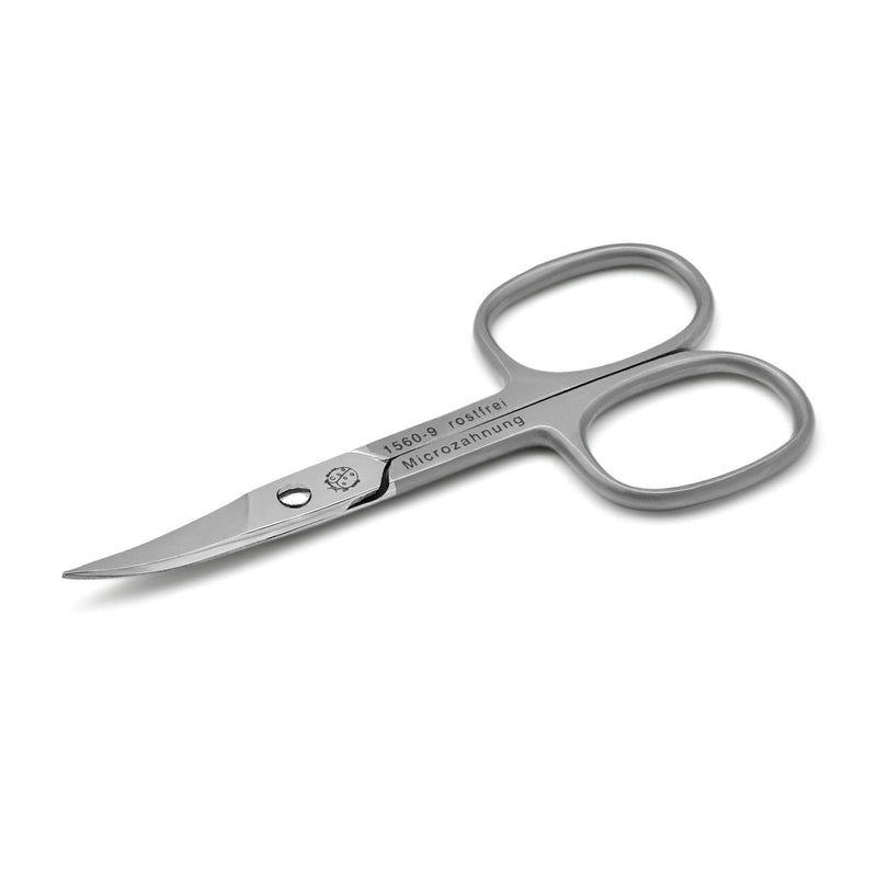 INOX Stainless Steel Micro-serrated Nail Scissors. Made by Hans Kniebes in Solingen, Germany - BeesActive Australia