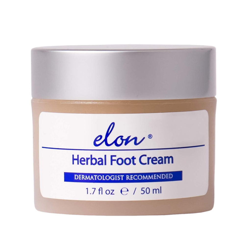 Elon Herbal Foot Cream (1.7 oz.) – Hydrating Foot Healing Cream w/Vitamin E & Green Tea Extract – Stimulates Skin Renewal & Gives Instant Relief – Best Foot Cream For Dry Cracked Feet & Diabetic Feet 1.7 Ounce - BeesActive Australia