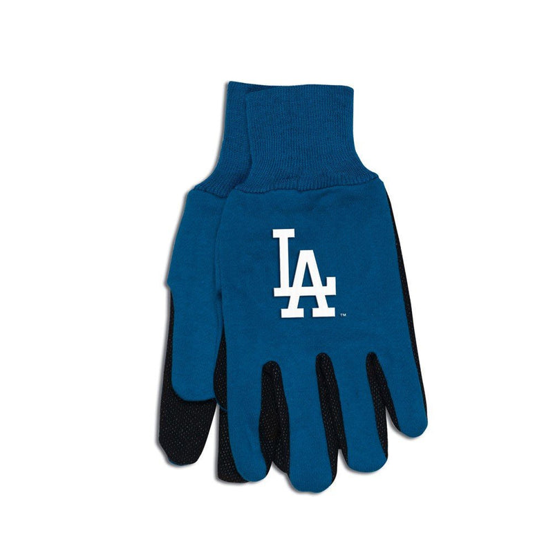 MLB Los Angeles Dodgers Two-Tone Gloves, Blue/Black - BeesActive Australia